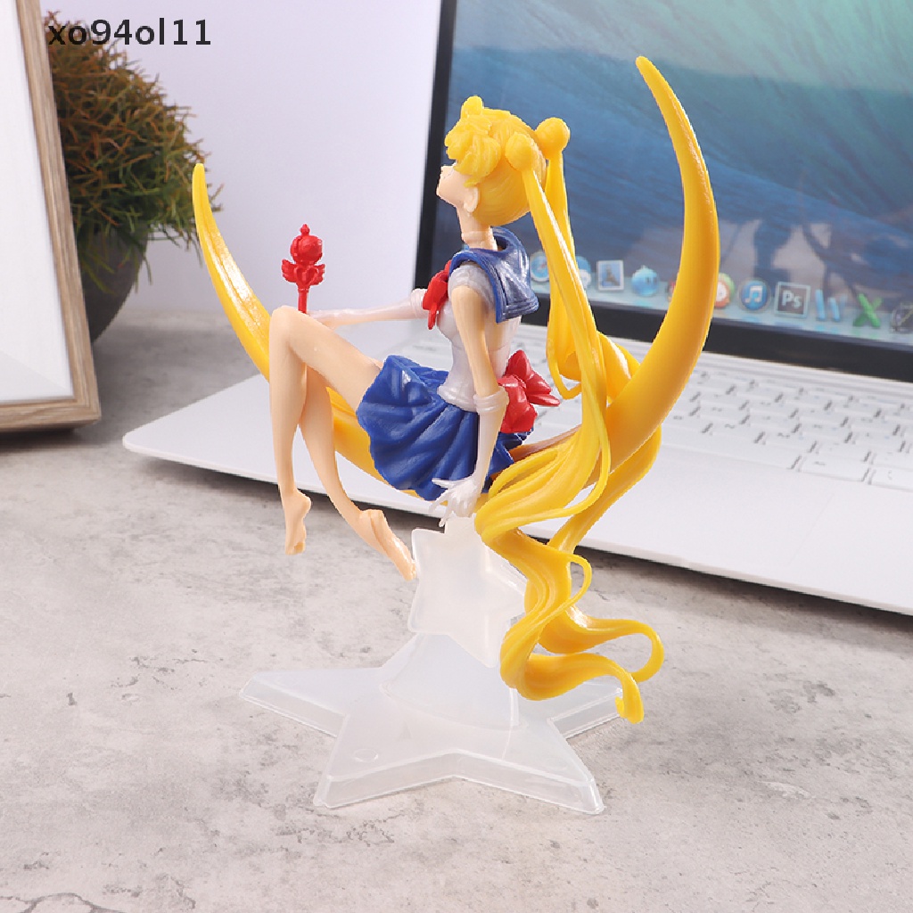 Xo Anime Sailor Moon PVC Boneka Mainan Anak Dekorasi Action Model Ornamen Mobil OL