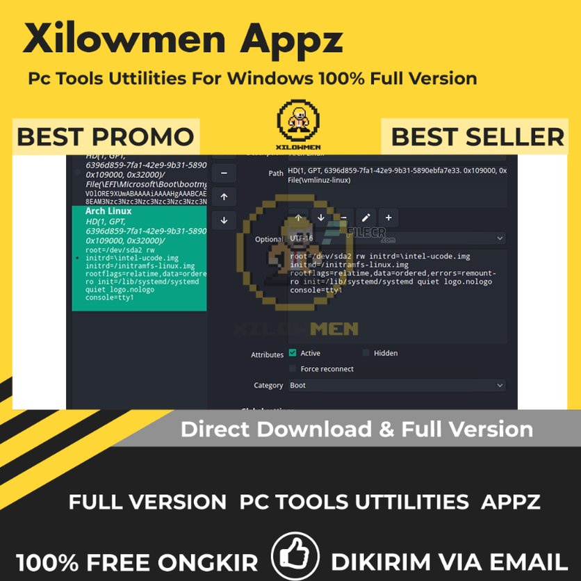 [Full Version] EFI Boot Editor Pro PC Tools Software Utilities Lifetime Win OS