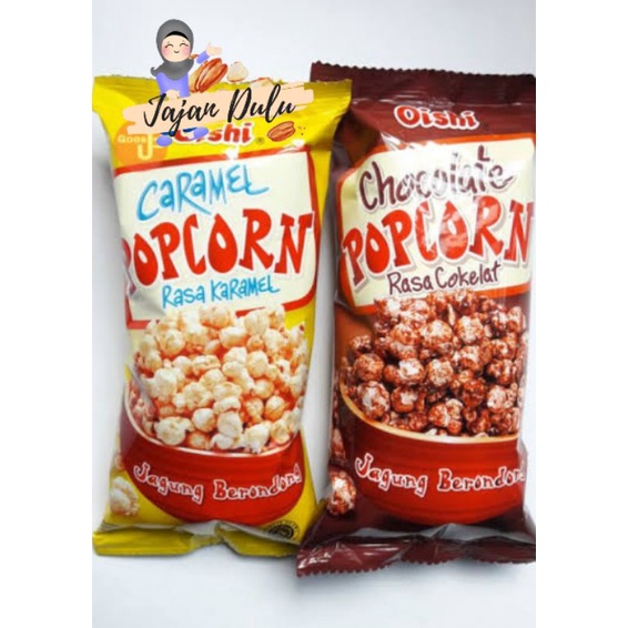 

OISHI POPCORN Jagung karamel dan coklat Rp 2.199