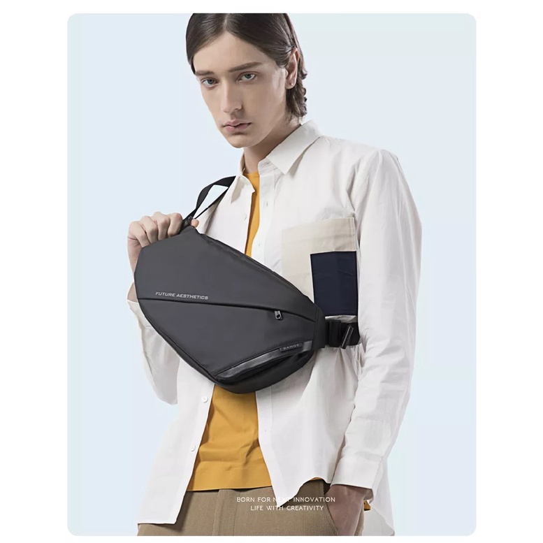 AKN88 - BANGE BG-7311 - Stylish Anti-Theft Waterproof Crossbody Chest Bag