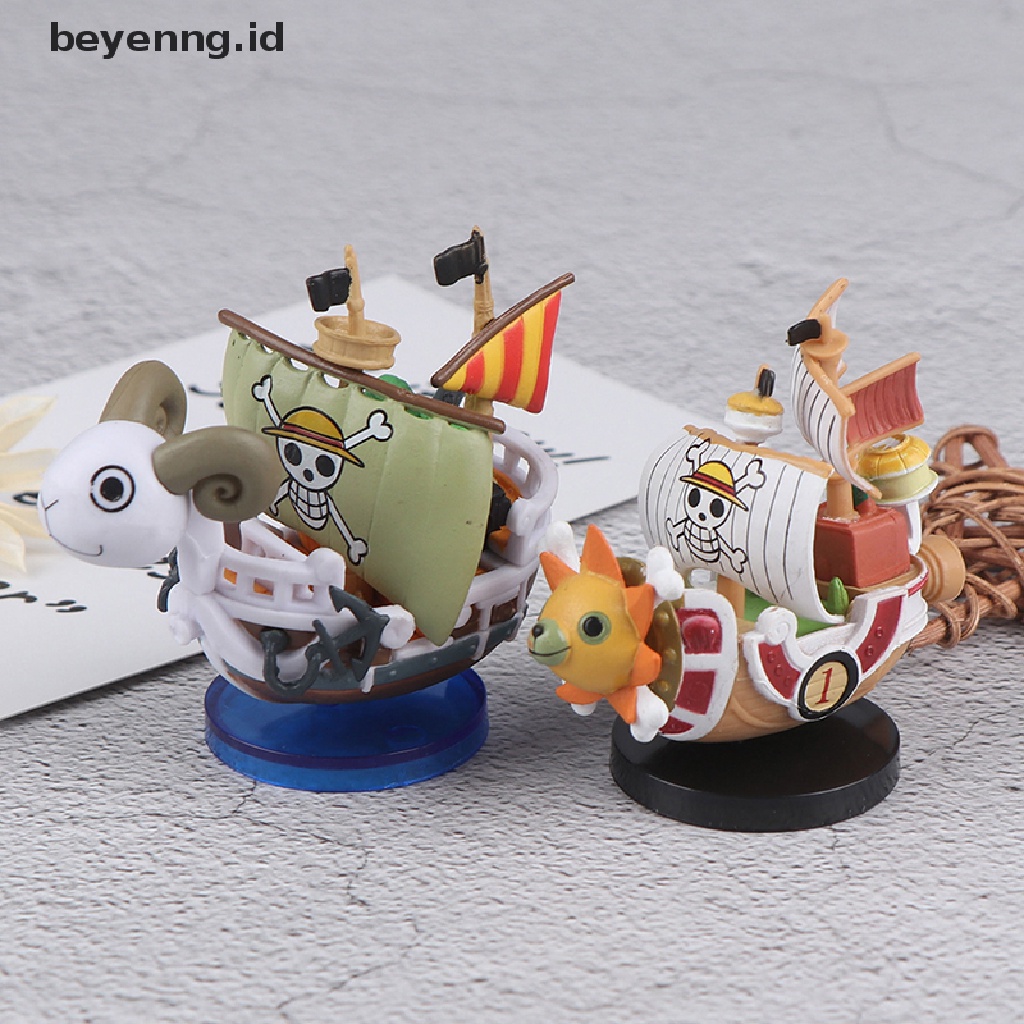 Beyen 1Pc One Piece Going Merry Thousand Sunny Grand Kapal Bajak Laut Action Figure ID