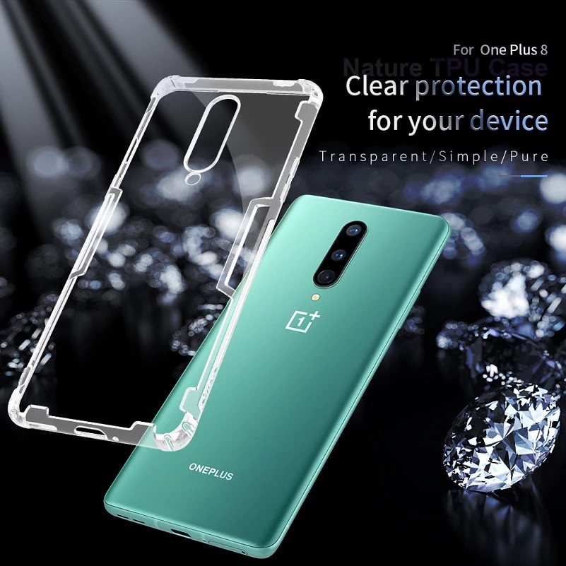 Nillkin Jelly Tpu Clear Case Oneplus 8 Case Oneplus 8 Pro