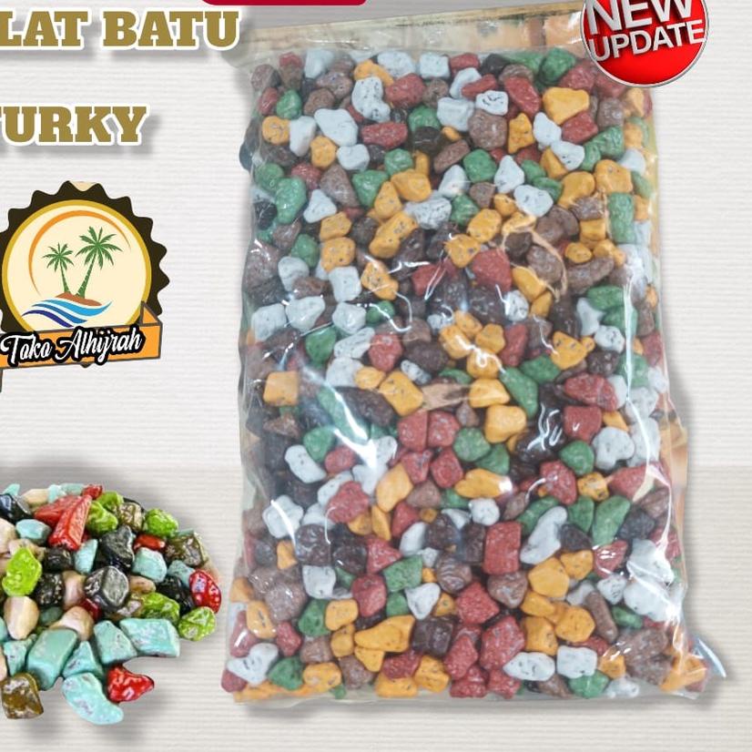 

➥ Coklat / cokelat batu krikil saudi / turky 1kg ✪