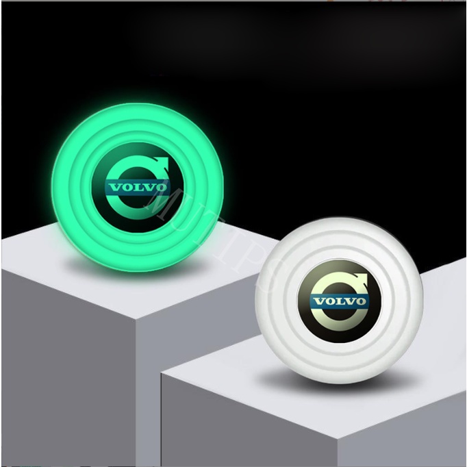 Volvo 4per8 /12 /16Pcs Baru Luminous Type Car Door Trunk Anti Shock Tabrak Pad Silikon Stiker Mengurangi Kebisingan Penyangga Untuk S80 XC90 XC60 S60 V60 XC40