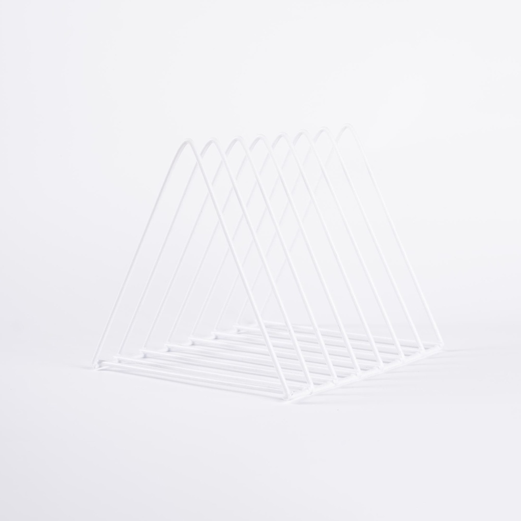 

Terlaris ✨ -Verturewire Sekat / Pembatas Buku Minimalis - Triangle Bookshelf- 2.2.23