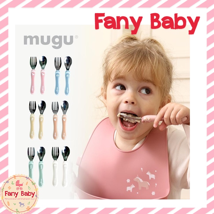 MUGU TODDLER SPOON &amp; FORK