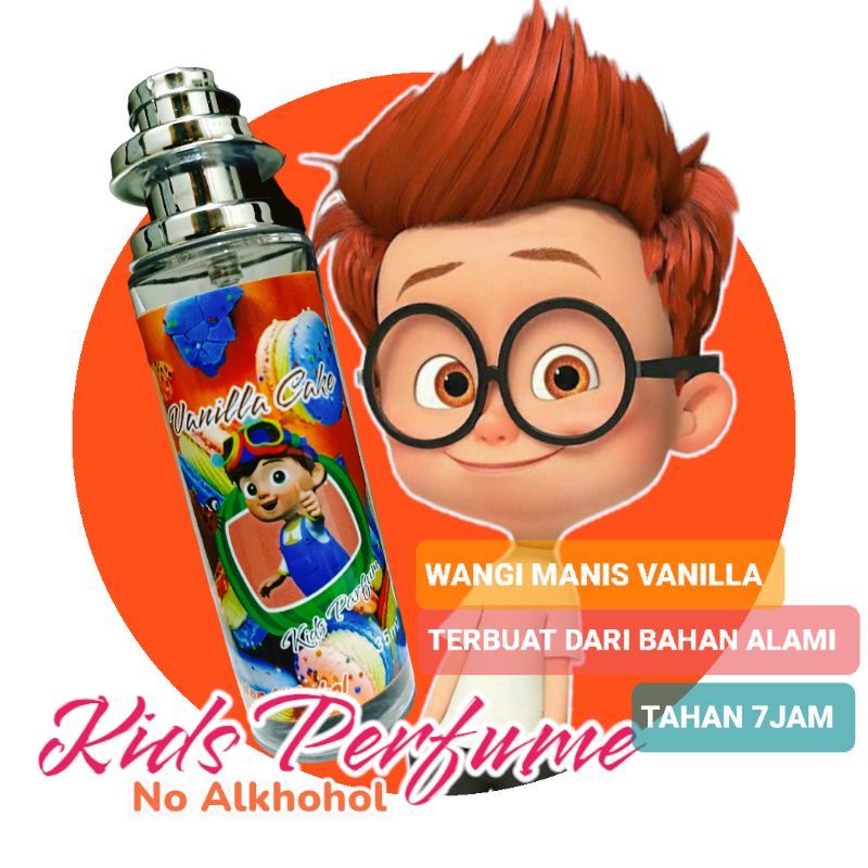 PARFUM ANAK LAKI PEREMPUAN KIDS PARFUM NON ALCOHOL 35ML