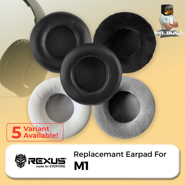 Earpad Busa Bantalan Ear Cushion Headset Gaming Rexus M1 M 1 Earcup