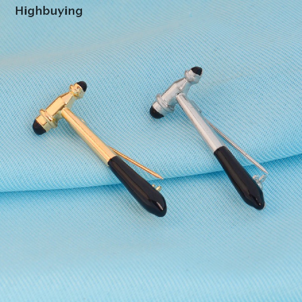 Hbid Reflex Hammer Bros Enamel Kerah Pin Perawatan Kesehatan Relaksasi Perhiasan Alat Pijat Perhiasan Perawatan Kesehatan Lapel Ransel Lencana Glory