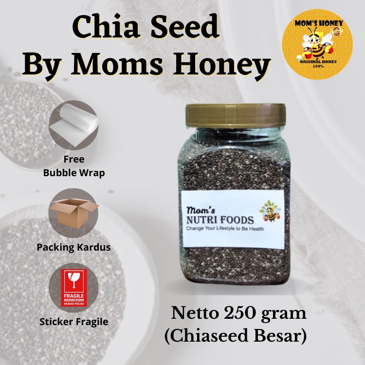 

Chiaseed Asli Ukuran Besar By Moms Honey Kaya Akan Protein