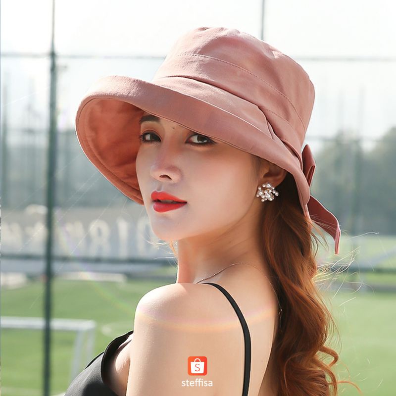 TOPI WANITA | Bucket hat het cantik MES impor premium ladies perempuan