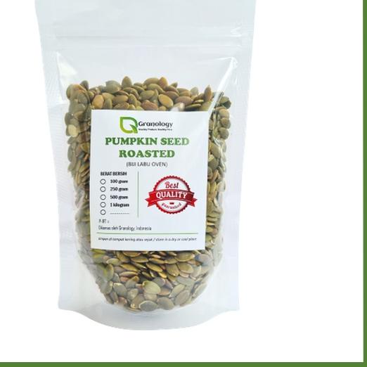 

❇ Roasted Pumpkin Seed / Biji Labu Oven (500 gram) by Granology ☪