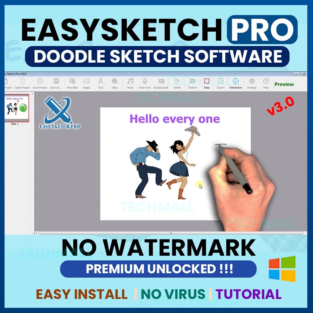 

NS Easy Sketch Pro 3.0 Full Version | Doodle Video Creation Software