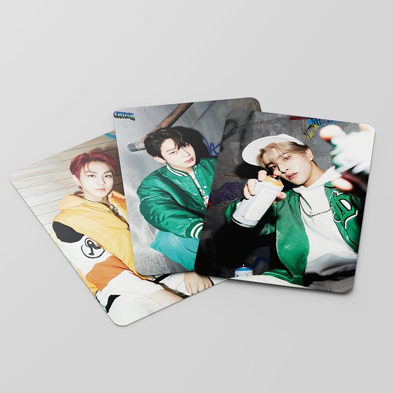 55pcs/box ENHYPEN photocards 定め DIMENSION : 閃光 Album LOMO card Postcard (READY STOCK)