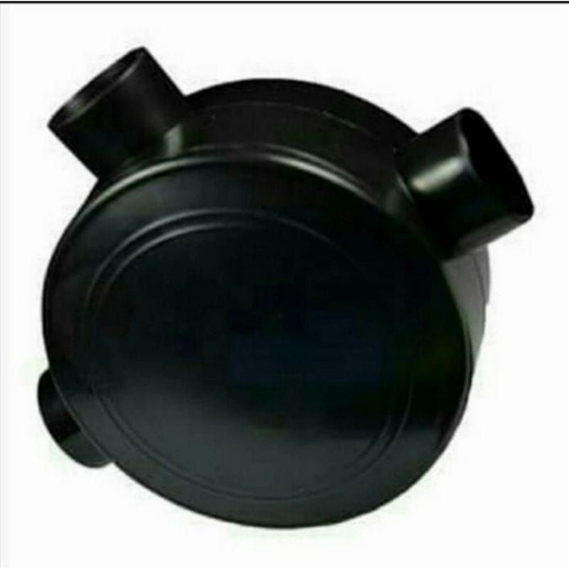 T Dus Besar Cabang 3 Hitam / T Dus Hitam Besar 5/8mm