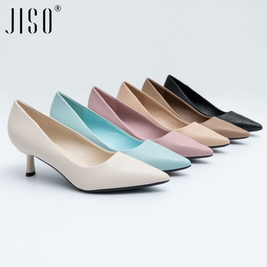 JISO RYONA ILUNA-82 Sepatu Kerja Wanita Heels 5cm Import