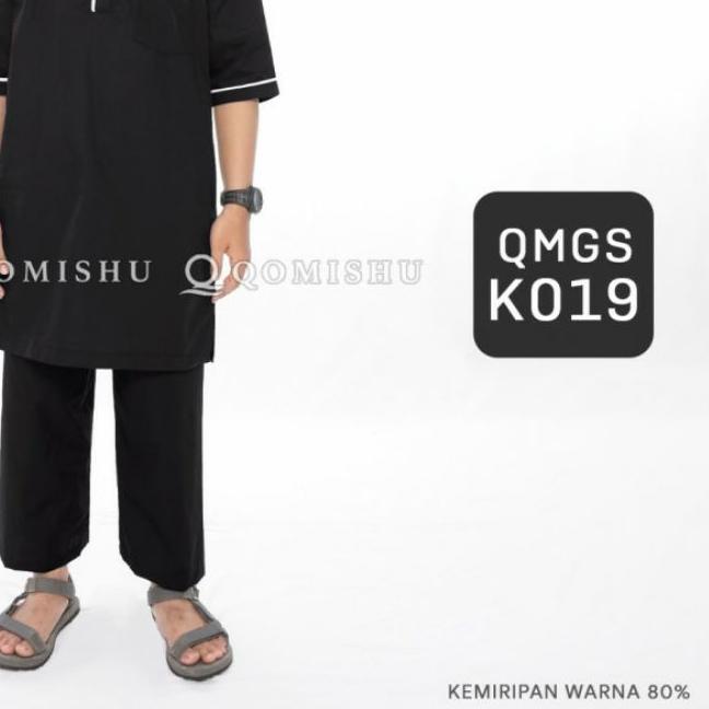 ✈ BISA COD (FREE KOPYAH) SETELAN BAJU CELANA / KOKO PAKISTAN SETELAN QOMISHU ➬