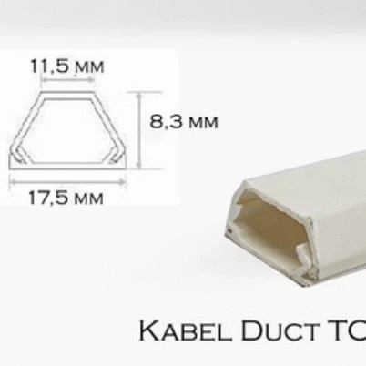 KABEL DUCT TC 2 3 4 5 6 PELINDUNG / PENUTUP KABEL