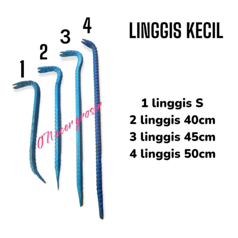 LINGGIS KECIL/LINGGIS CABUT PAKU/LINGGIS DONGKEL