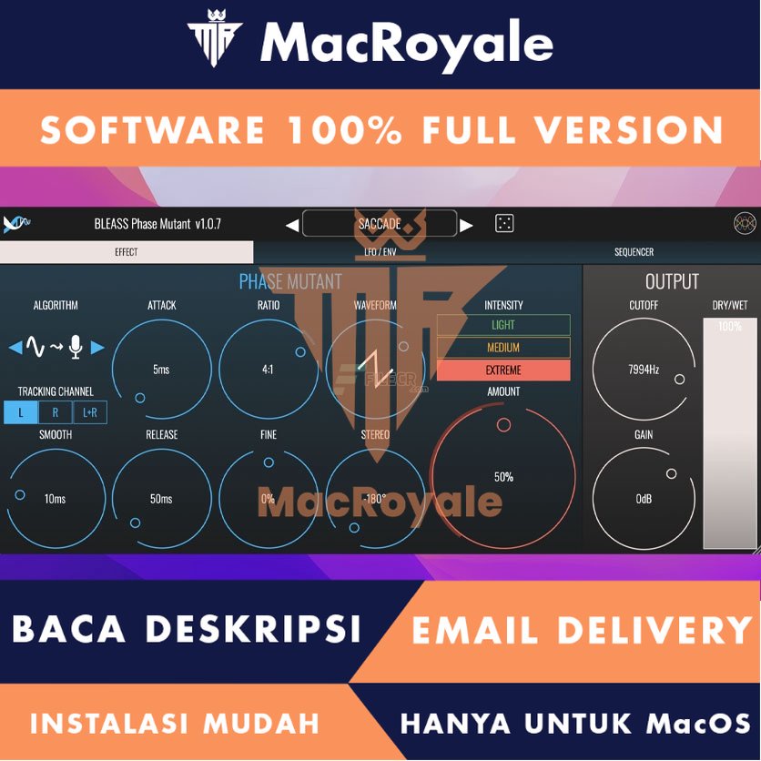 [MacOS] BLEASS Phase Mutant Full Version Lifetime Full Garansi