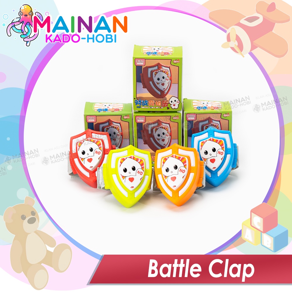 HADIAH ULANG TAHUN MAINAN ANAK EDUKASI VIRAL BATTLE GAME CLAP TOYS