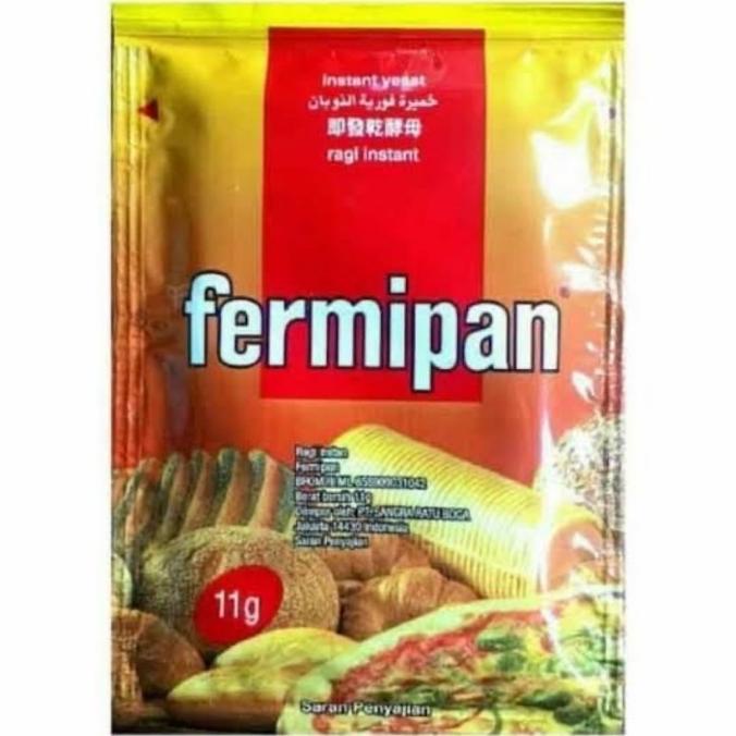 

fermipan sachet/ragi instan sachet 11gr