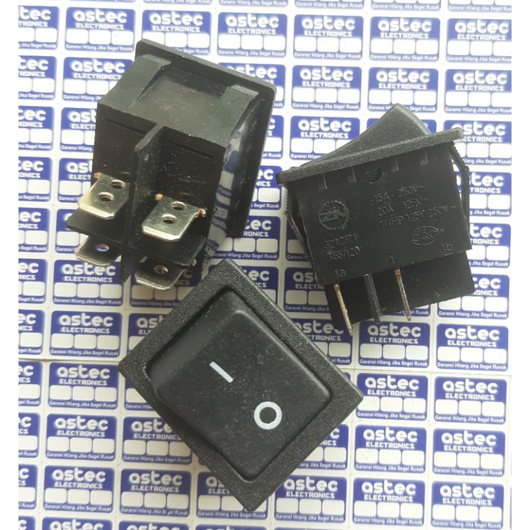 Rocker Switch Besar 15A 250V Saklar ON OFF Power 15A