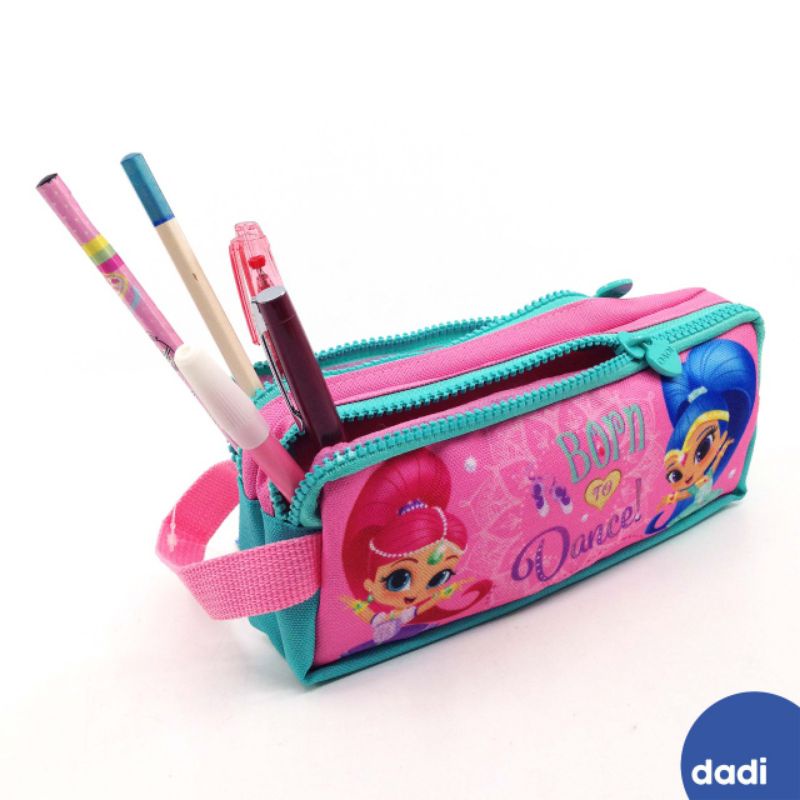 

Terlaris ✨ -Dadi - Shimmer N Shines Pencil Case 2 Zipper / Tempat pensil / Tempat Alat Tulis- 2.2.23