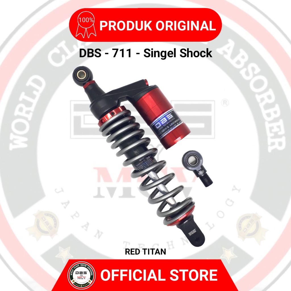 [ BISA COD ] Shock Tabung DBS 711 G SPORT YAMAHA LEXI FREEGO