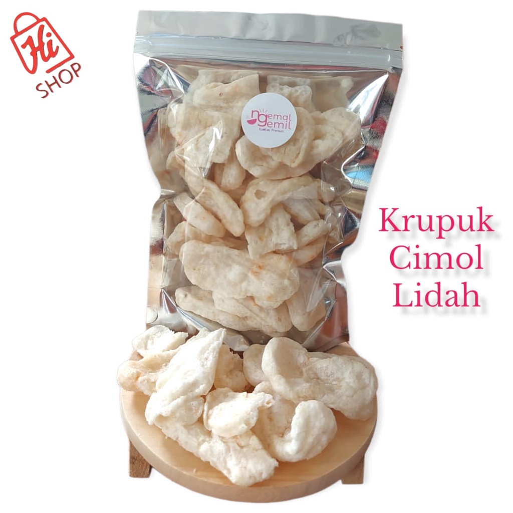 

Krupuk Cimol lidah Kerupuk Rasa Cimol Homemade Kualitas Premium