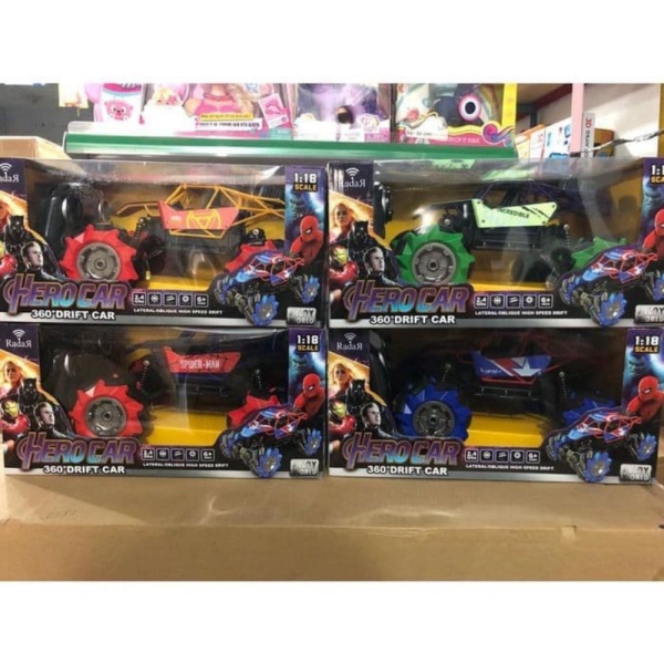 

Promo Mainan Mobil Remote Control 4WD 1:18 Hero Car 360 Drift Car 2.4 Ghz Murah