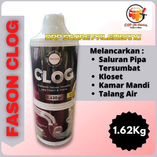 ANTI SUMBAT FASON CLOG 1,7KG &quot;Anti Sumbat Fason Clog: Solusi Ampuh untuk Mencegah dan Mengatasi Sumbatan Saluran dengan Mudah!&quot; Palembang bisa instan gojek