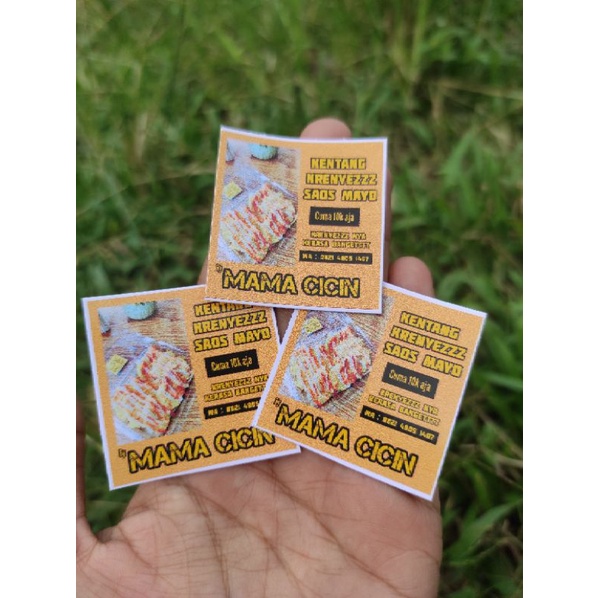 

stiker pisang bisa req isi 100