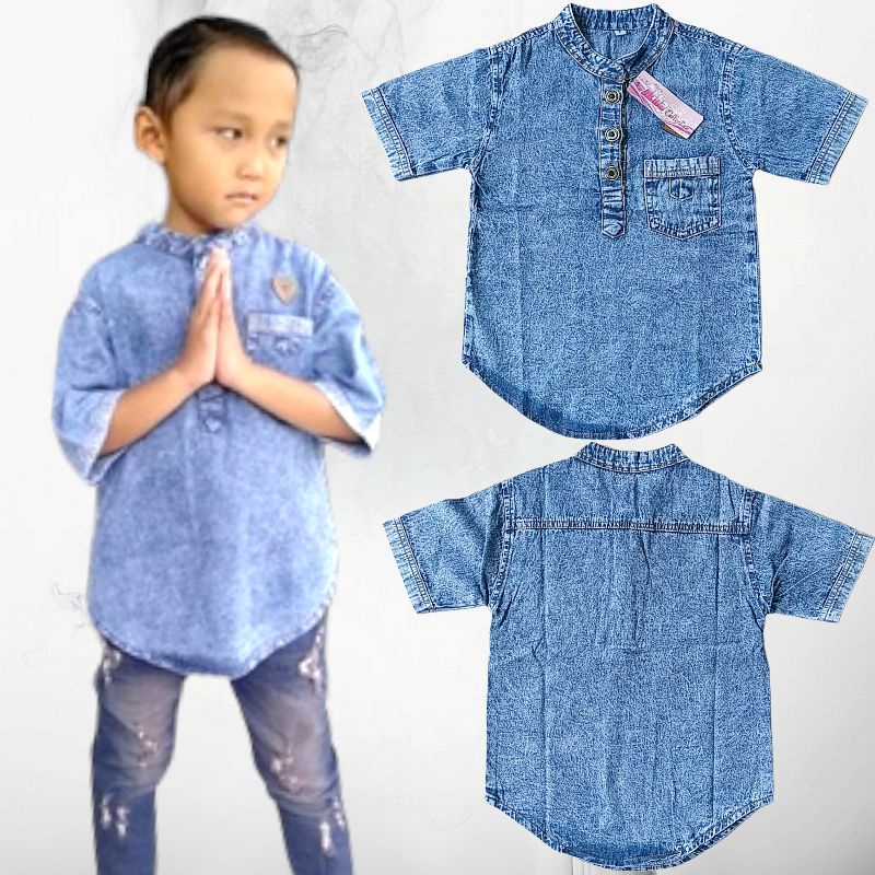 KURTA JEANS ANAK UMUR 3-7th