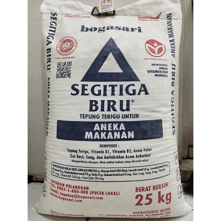 

Tepung Terigu Segita Biru Repack 1Kg