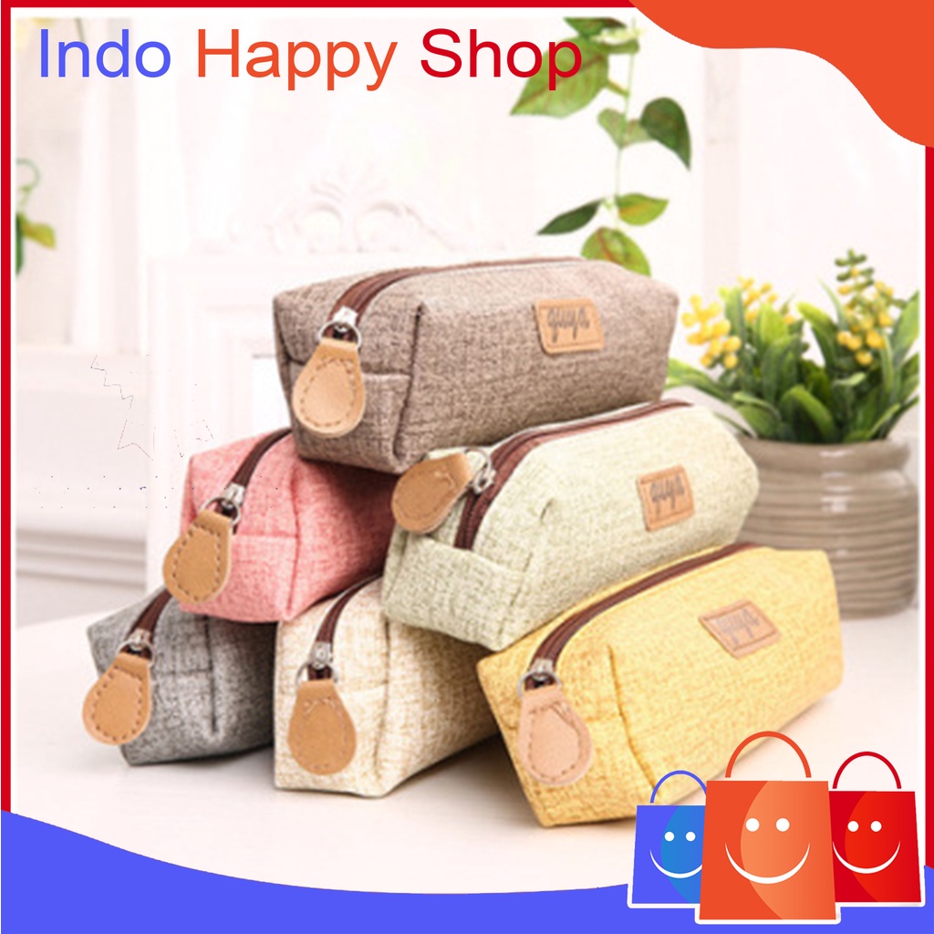 

⭐️ ⭐️Tas Pensil Tempat Alat Tulis Tempat Pulpen Dan Pensil Bahan PU Korean Style
