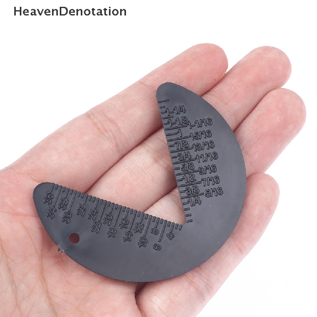 [HeavenDenotation] Thread Measure Alat Ukur Ukuran Cek Pengukur Standar Inspeksi Metric HDV