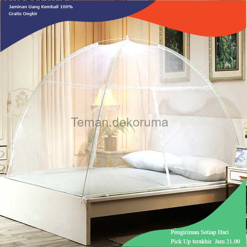 TD - DPR Jaring Anti Nyamuk Kelambu Kasur Mosquito Net 180x200cm - AS475