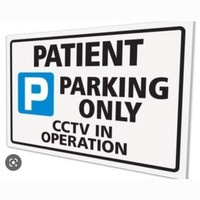 

pvc custom sign tanda papan board parkir rambu pasien dokter reserved