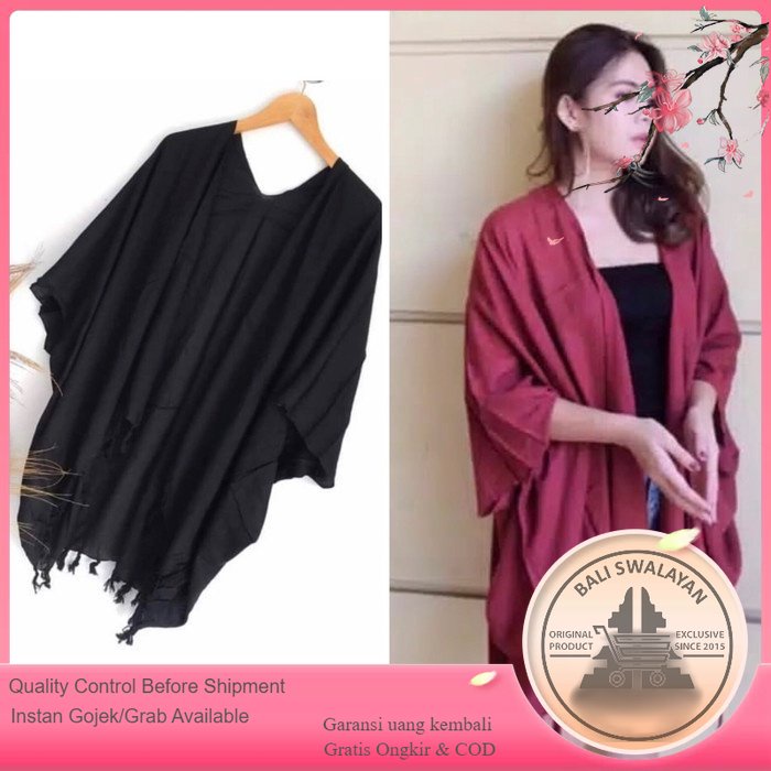 Kardigan Polos | Cardigan Bali | Auter Rayon | Outer Lilit Murah