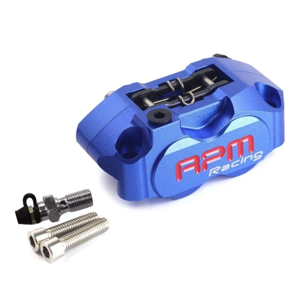 LANFY Rpm Kaliper Rem Untuk Motor Trail Modify Aluminium alloy Aksesoris Empat piston Pengganti Radial Disc Brake Caliper