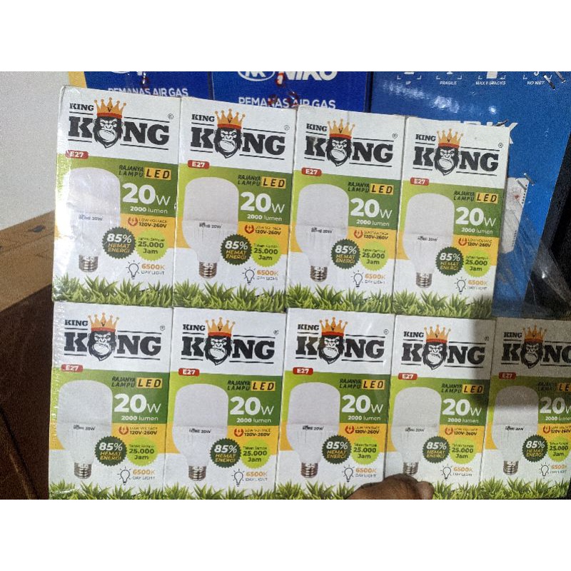 Lampu led terang 20 Watt King kong