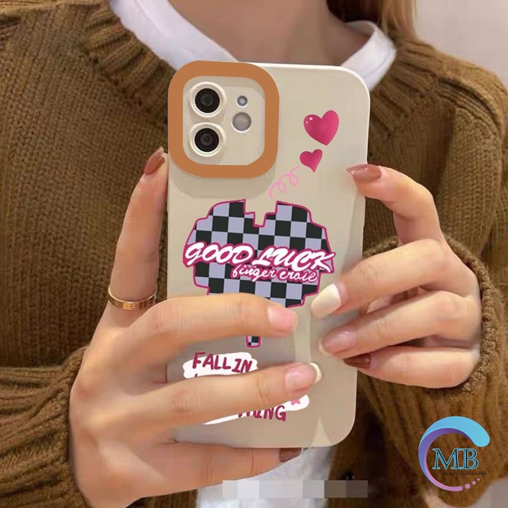 SS138 SOFTCASE COUPLE SMILE CATUR LOVE FOR IPHONE 6 7 8 6+ 7+ 8+ X XS XR XS MAX 11 PRO MAX MB4312