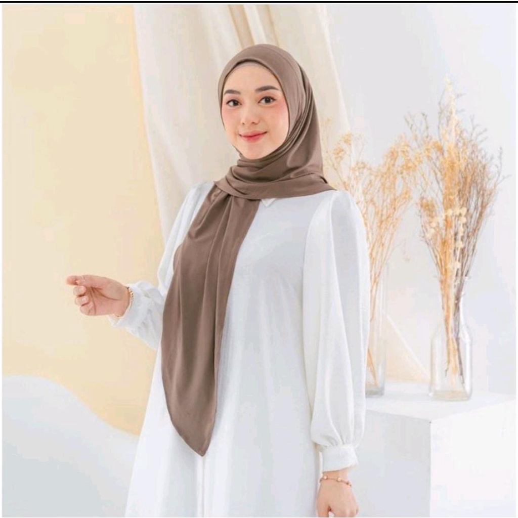 Jilbab Instan Jersey Segitiga jersey premium