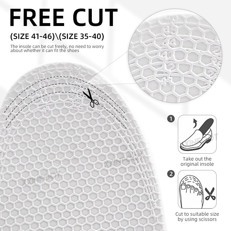 Orthotic Gel Sol Ortopedi Datar Kaki Kesehatan Sole Pad Untuk Sepatu Insert Arch Dukungan Pad Unisex