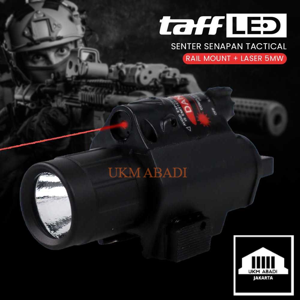 Senter Senapan Tactical Rail Mount Laser 5mW  JGSD