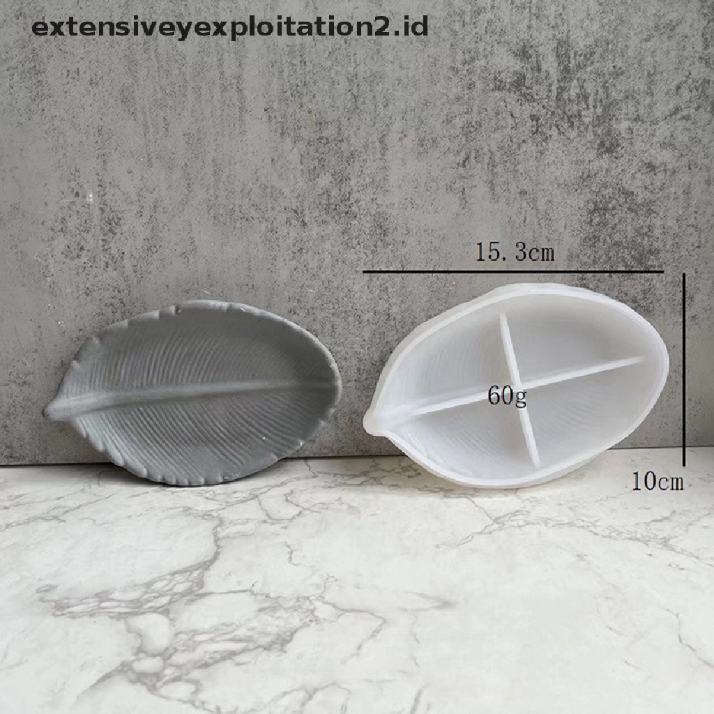 {NEW} 1pc Ginkgo Leaf Leaves Maple Leaf Cetakan Silikon Handmade Leaf Tray Mould.