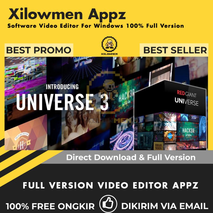 [Full Version] Red Giant Universe 20 Pro Video Editor Lifetime WIN OS