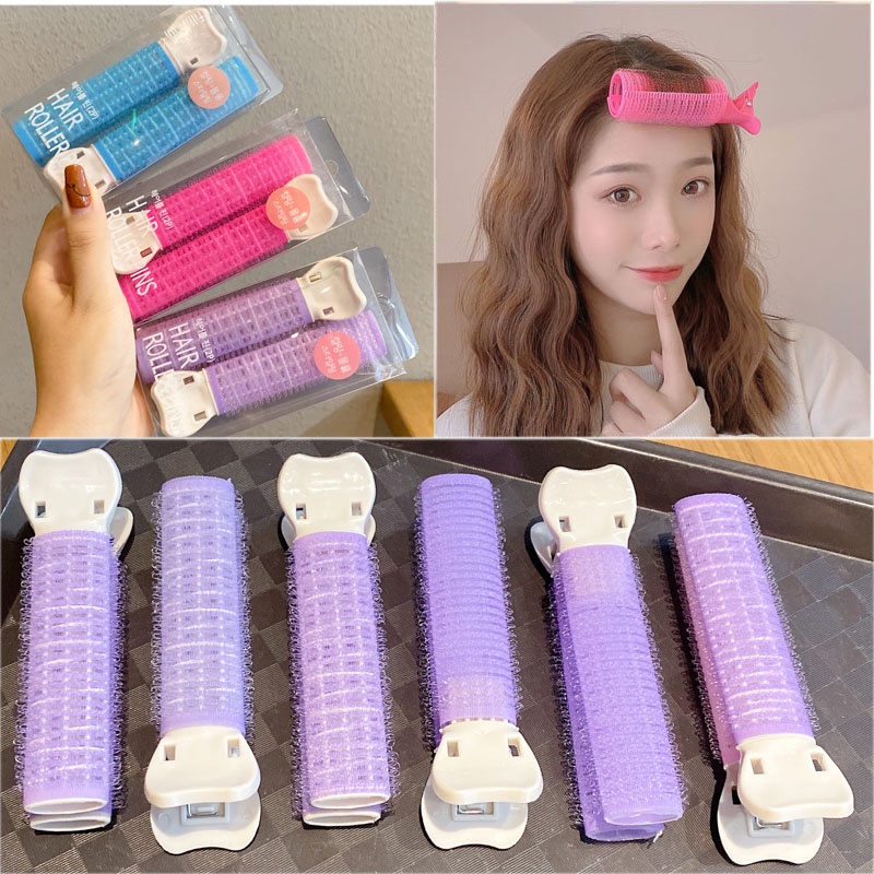 MAANGE Gaya Korea Air Poni Curling Iron Tidak Menyakiti Jepit Potong Rambut Fashion Aksesoris Hair Roller Rambut Alat Rambut Untuk Wanita0252