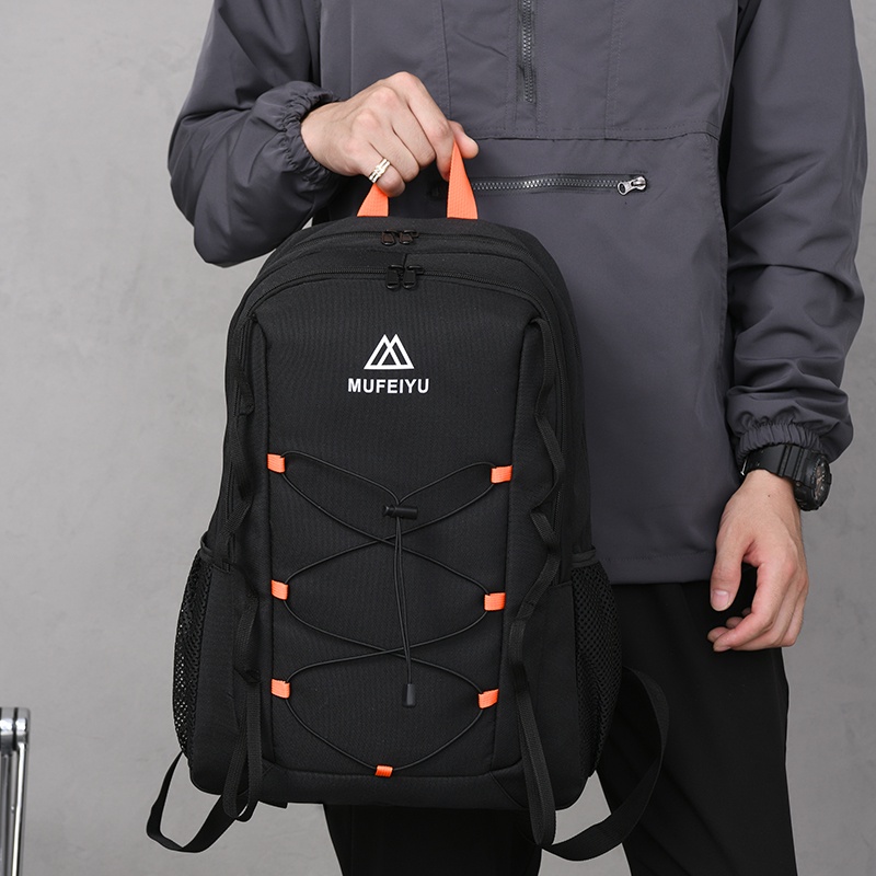 Mainland Tas Ransel Pria Wanita Backpack Travel Sekolah Unisex Model Terbaru Bahan Oxford TR309